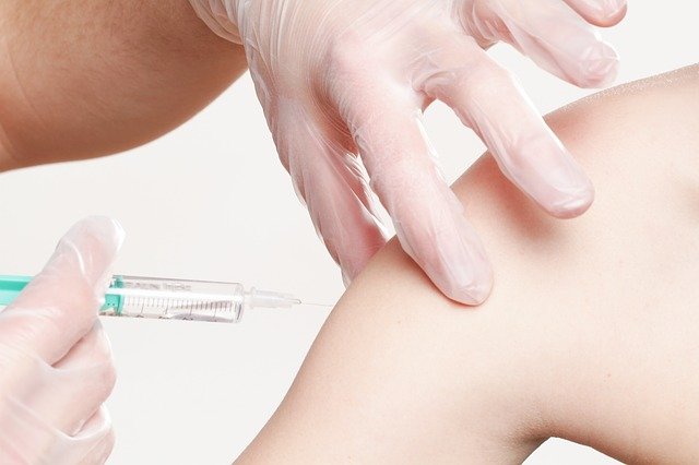 Impfung Einstichstelle