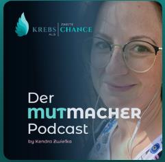 Podcast für Krebspatienten von Kendra Zwiefka