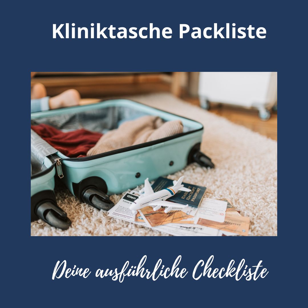 Kliniktasche Packliste hier